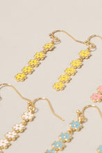 Load image into Gallery viewer, Daisy Flower String Drop Earrings
