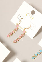 Load image into Gallery viewer, Daisy Flower String Drop Earrings
