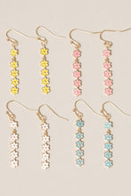 Load image into Gallery viewer, Daisy Flower String Drop Earrings
