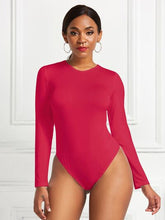 Load image into Gallery viewer, Round Neck Long Sleeve Bodysuit
