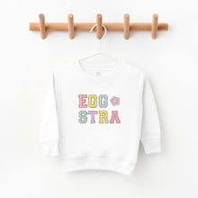 Load image into Gallery viewer, Eggstra Flower Toddler Sweatshirt
