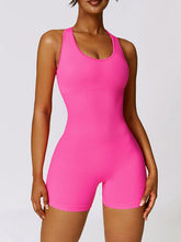 Load image into Gallery viewer, Racerback Cutout Active Romper
