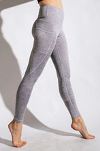 Load image into Gallery viewer, TWO TONE FULL LENGTH YOGA LEGGINGS
