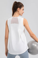 Load image into Gallery viewer, Round Neck Wide strap Active Tank
