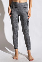 Load image into Gallery viewer, TWO TONE FULL LENGTH YOGA LEGGINGS
