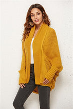 Load image into Gallery viewer, Open Front Batwing Sleeve Cardigan
