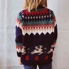 Load image into Gallery viewer, Christmas Element Long Sleeve Sweater
