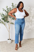 Load image into Gallery viewer, BAYEAS Full Size High Waist Straight Jeans
