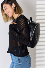 Load image into Gallery viewer, David Jones PU Leather Backpack
