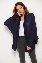 Load image into Gallery viewer, Open Front Batwing Sleeve Cardigan
