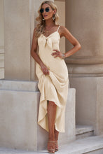 Load image into Gallery viewer, Spaghetti Strap Tie Detail Dress
