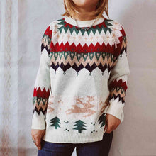 Load image into Gallery viewer, Christmas Element Long Sleeve Sweater
