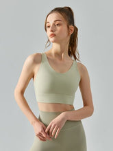 Load image into Gallery viewer, Round Neck Racerback Active Bra
