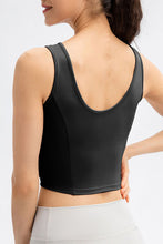 Load image into Gallery viewer, Round Neck Wide Strap Active Tank
