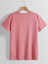 Load image into Gallery viewer, LET&#39;S GET SHAMROCKED Round Neck T-Shirt
