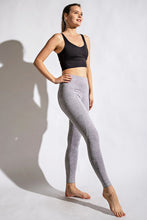 Load image into Gallery viewer, TWO TONE FULL LENGTH YOGA LEGGINGS
