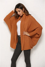 Load image into Gallery viewer, Open Front Batwing Sleeve Cardigan
