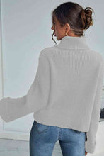 Load image into Gallery viewer, Turtleneck Long Sleeve Sweater
