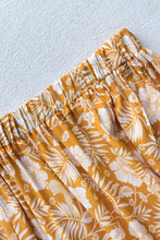 Load image into Gallery viewer, Printed Half Sleeve Top and Slit Skirt Set
