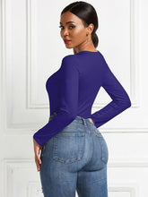 Load image into Gallery viewer, Round Neck Long Sleeve Bodysuit
