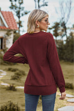 Load image into Gallery viewer, Square Neck Long Sleeve Blouse
