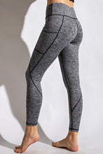 Load image into Gallery viewer, TWO TONE FULL LENGTH YOGA LEGGINGS
