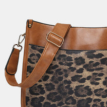 Load image into Gallery viewer, PU Leather Leopard Shoulder Bag
