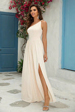 Load image into Gallery viewer, One-Shoulder Split Maxi Dress
