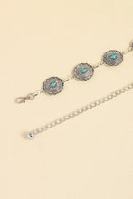 Load image into Gallery viewer, Vintage Turquoise Alloy Belt
