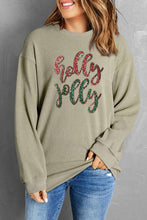 Load image into Gallery viewer, Sequin Round Neck Sweatshirt
