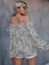 Load image into Gallery viewer, Off-Shoulder Long Sleeve Blouse
