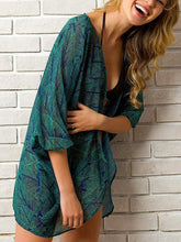 Load image into Gallery viewer, Open Front Half Sleeve Cover-Up

