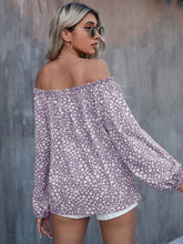 Load image into Gallery viewer, Off-Shoulder Long Sleeve Blouse
