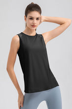 Load image into Gallery viewer, Round Neck Wide strap Active Tank
