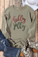 Load image into Gallery viewer, Sequin Round Neck Sweatshirt
