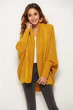 Load image into Gallery viewer, Open Front Batwing Sleeve Cardigan
