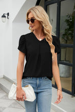 Load image into Gallery viewer, Petal Sleeve V-Neck Top
