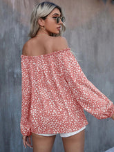 Load image into Gallery viewer, Off-Shoulder Long Sleeve Blouse
