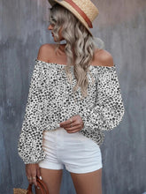 Load image into Gallery viewer, Off-Shoulder Long Sleeve Blouse
