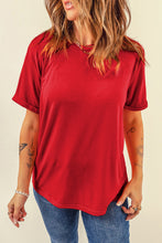 Load image into Gallery viewer, Round Neck Short Sleeve T-Shirt
