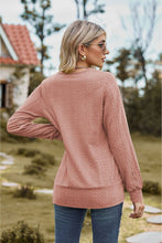 Load image into Gallery viewer, Square Neck Long Sleeve Blouse
