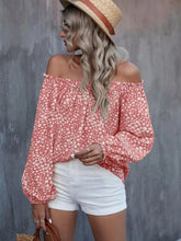 Load image into Gallery viewer, Off-Shoulder Long Sleeve Blouse
