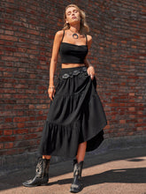 Load image into Gallery viewer, Elastic Waist Midi Skirt
