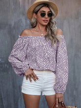 Load image into Gallery viewer, Off-Shoulder Long Sleeve Blouse
