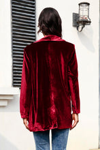 Load image into Gallery viewer, Button Up Pocketed Long Sleeve Jacket
