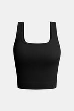 Load image into Gallery viewer, Square Neck Wide Strap Active Tank
