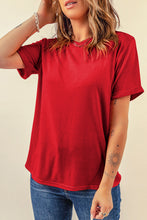 Load image into Gallery viewer, Round Neck Short Sleeve T-Shirt
