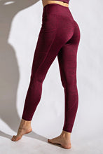 Load image into Gallery viewer, TWO TONE FULL LENGTH YOGA LEGGINGS
