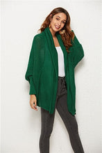 Load image into Gallery viewer, Open Front Batwing Sleeve Cardigan
