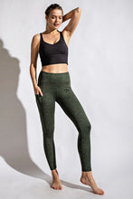 Load image into Gallery viewer, TWO TONE FULL LENGTH YOGA LEGGINGS
